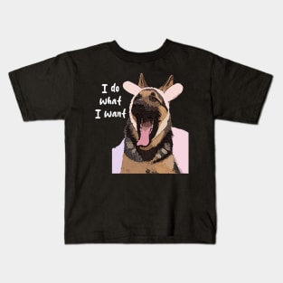 Fur-tastic Fashion German Shepherd-inspired T-shirts for Dog Aficionados Kids T-Shirt